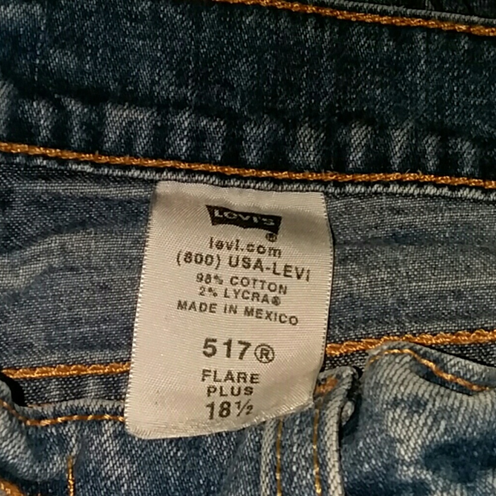 Vintage Slayer + 18 + 1/2 Levi's